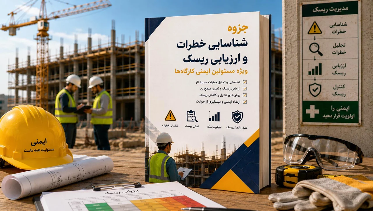 جزوه شناسايي خطرات و ارزيابي ريسك مسئولين ايمني كارگاه ها