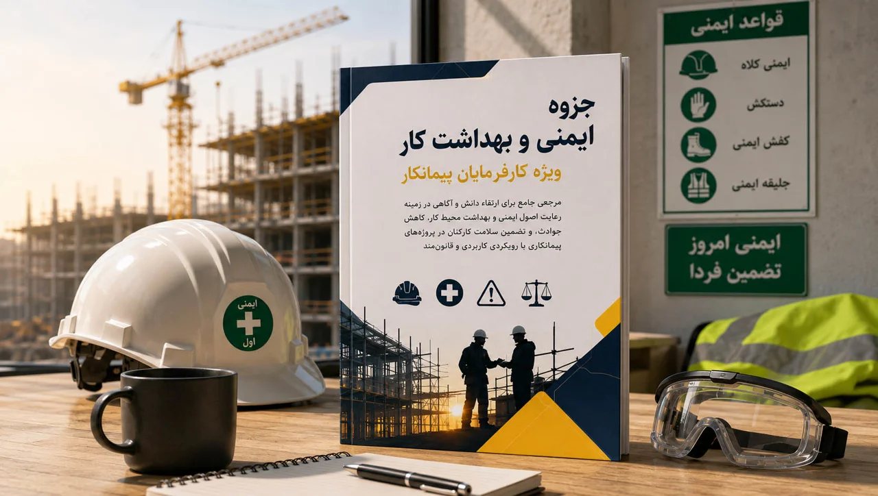 جزوه ایمنی و بهداشت کار ویژه کارفرمایان پیمانکار