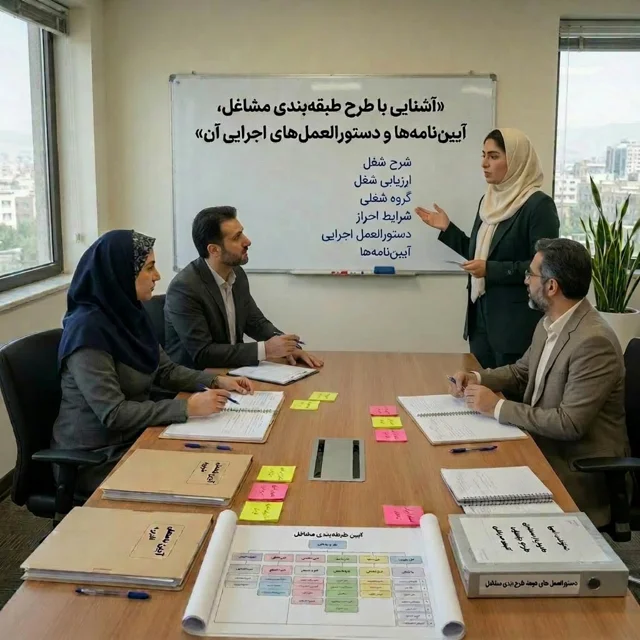 آشنایی با طرح طبقه بندی مشاغل، آیین نامه و دستورالعمل
